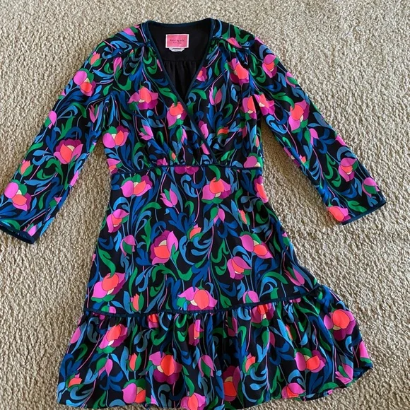 Kate Spade NY Floral Swirl Dress